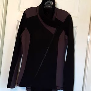 CAbi Dash Jacket M Black Grey Atleasure Workout #989